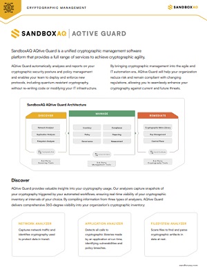 SandboxAQ AQtive Guard