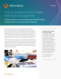 How to Advance Public Safety with Data Management