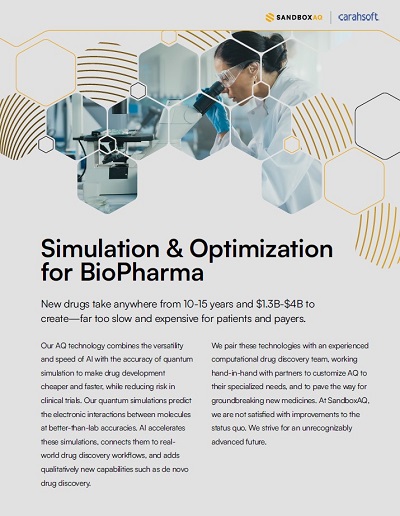 Simulation & Optimization for BioPharma